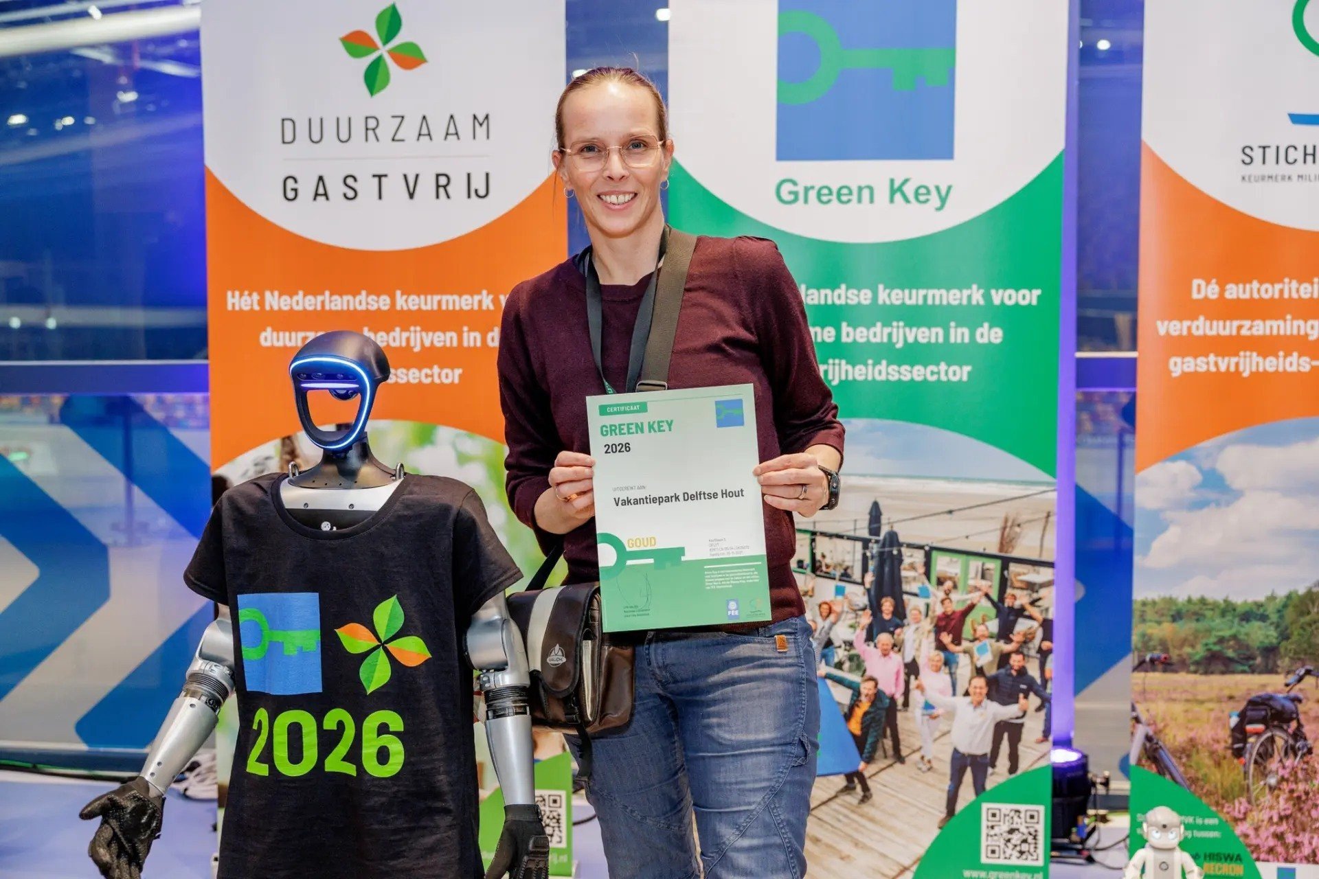 Vakantiepark delftse hout ontvangt opnieuw green key gold certificaat
